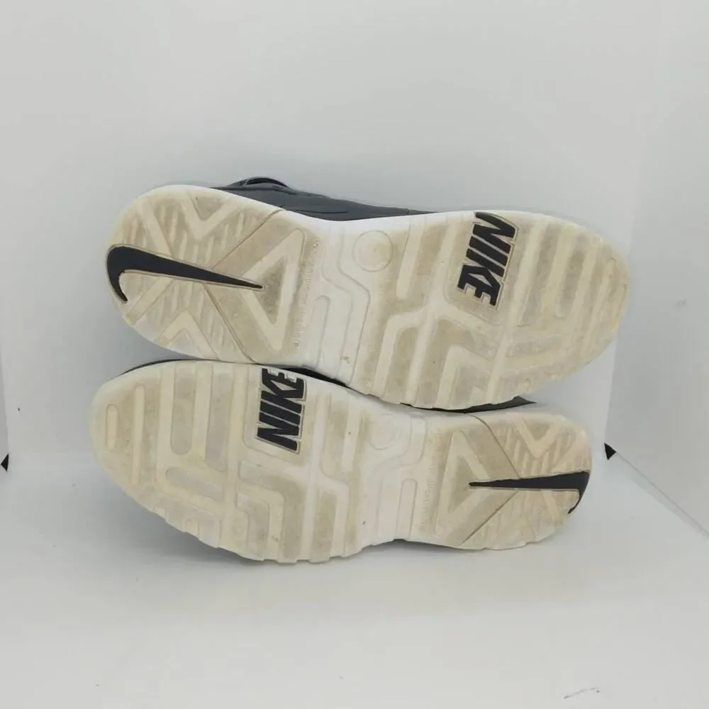 NIKE AIR ZOOM SHARKLEY Boy's Black & White HiTop Sneakers - Size: 5 1/2Y RARE!
